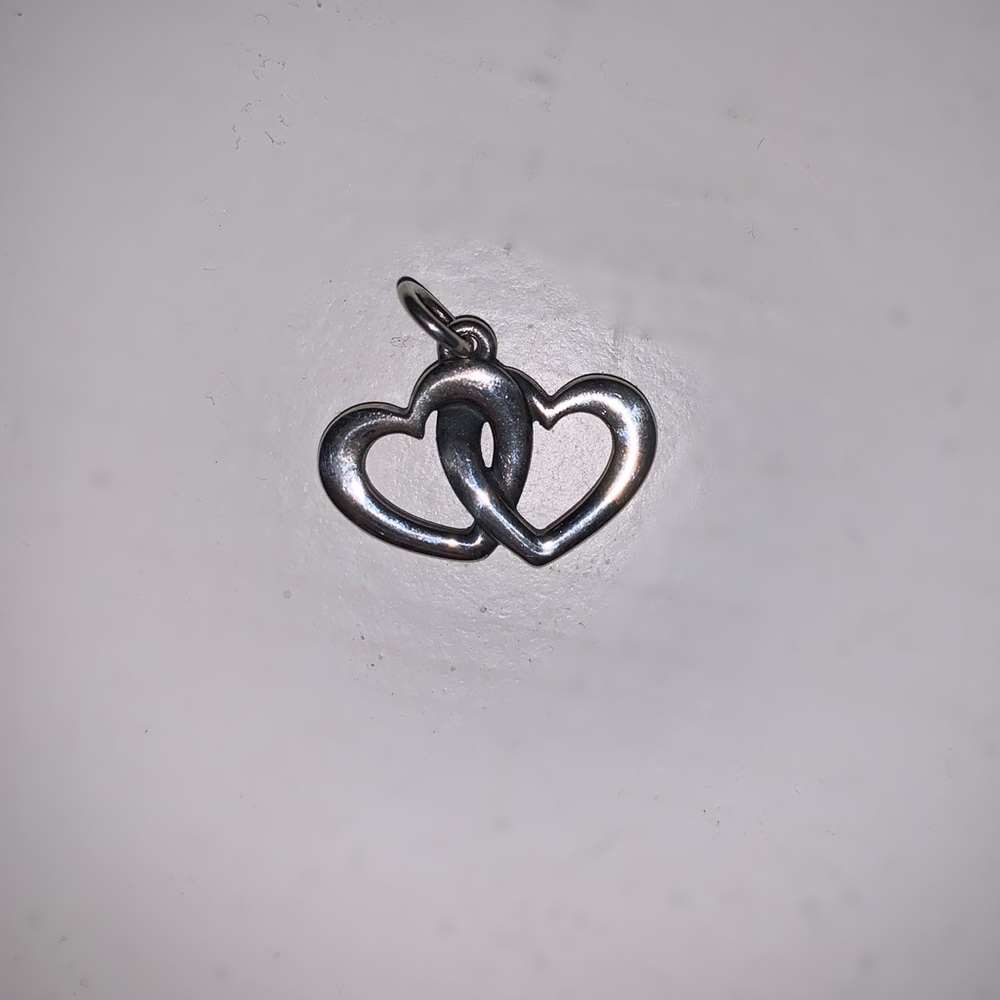 James Avery Linked Hearts Charm